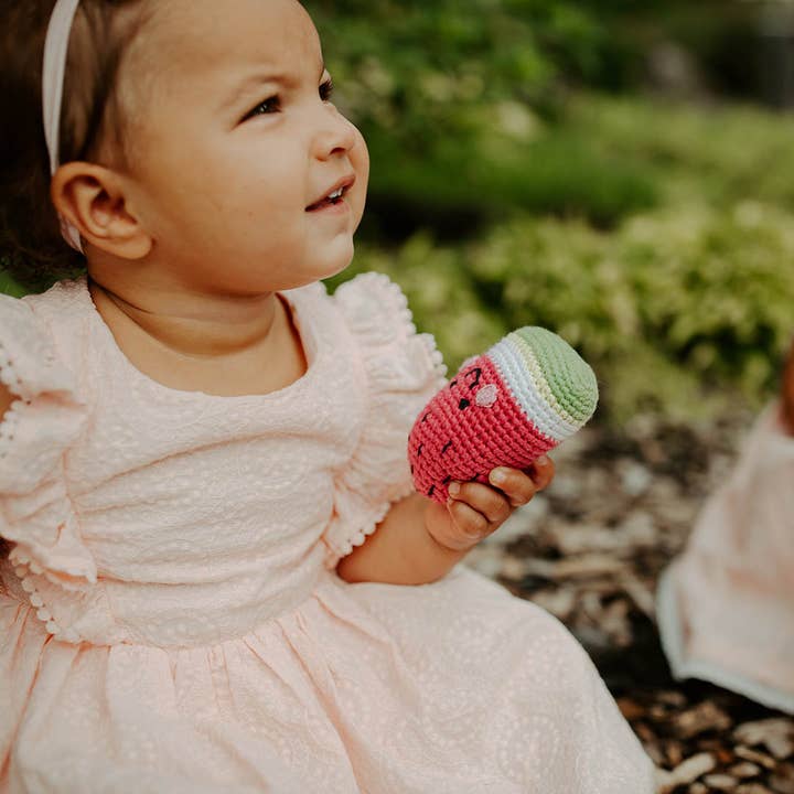 Friendly Watermelon Rattle