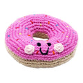 Pretend Play Food Rattle - Plush Donut Pink