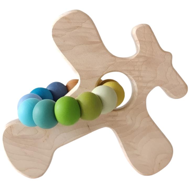 Airplane Wood Grasping Toy