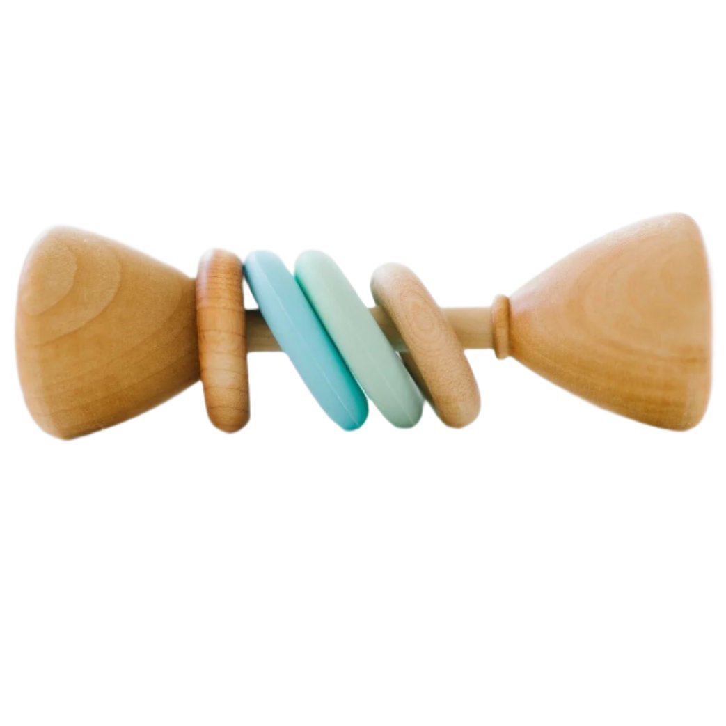 Color Block Classic Baby Rattles