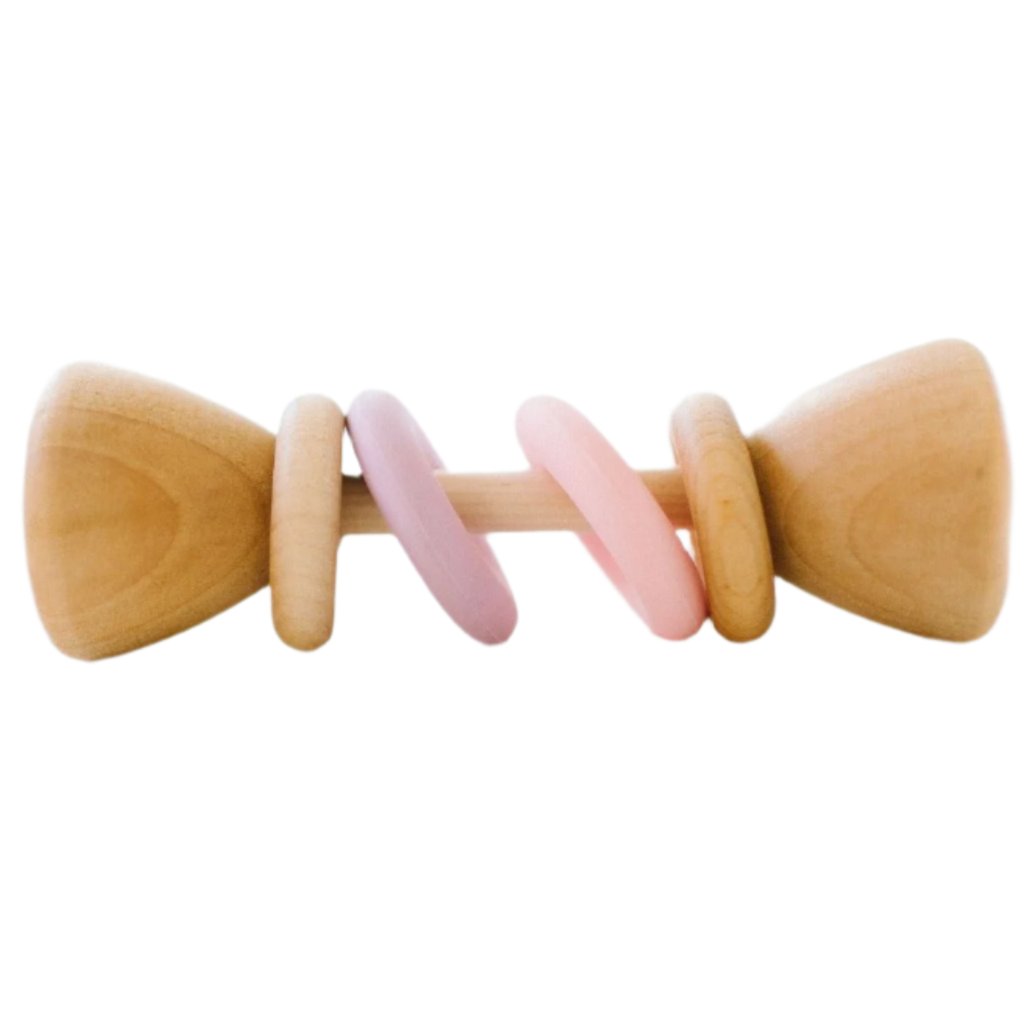 Color Block Classic Baby Rattles