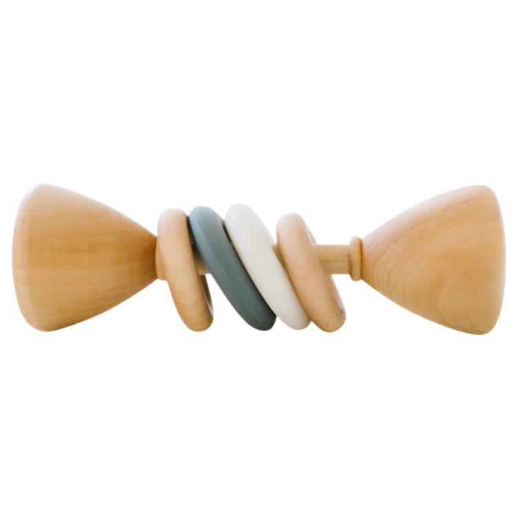 Color Block Classic Baby Rattles
