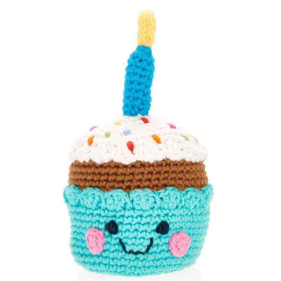 Pretend Play Food Rattle - Cupcake with Candle